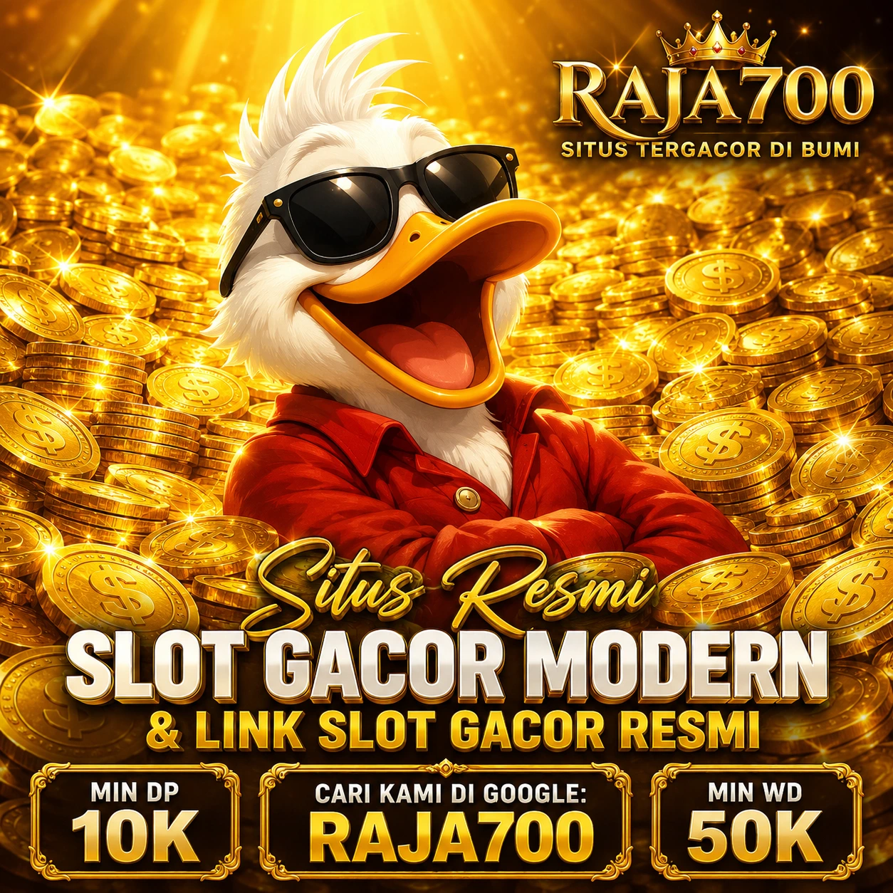 Thumbnail 1 of 3, Poster, RAJA700: Situs Game Resmi Berbasis Analitik & Data RTP Akuratdesigned and sold by RAJA700.